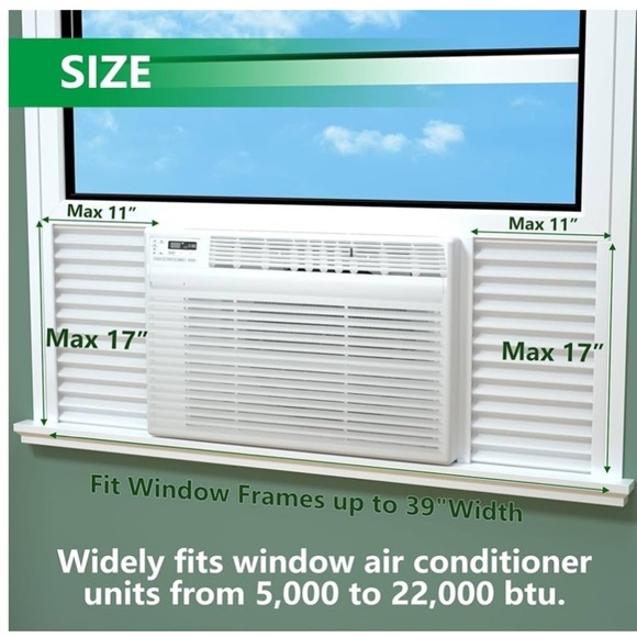 🆕 Window Air Conditioner Side Insulated Panel White - Picture 3 of 11
